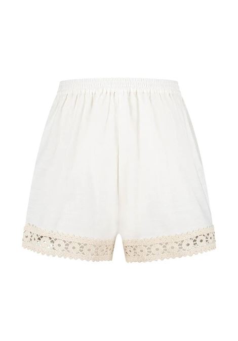 Shorts in pizzo ZIMMERMANN KIDS | 1306ARS251IVO